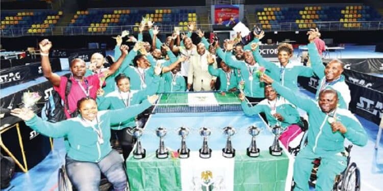 NIGERIA PARALYMPIC TEAM African Para Championships
