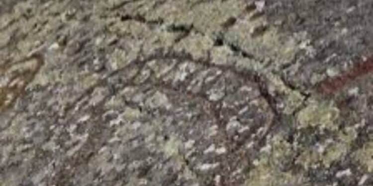 4000 year old rock with mysterious markings
