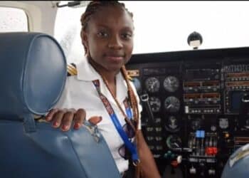 Audrey Maame Esi Swatson is Ghana's youngest commercial pilot.