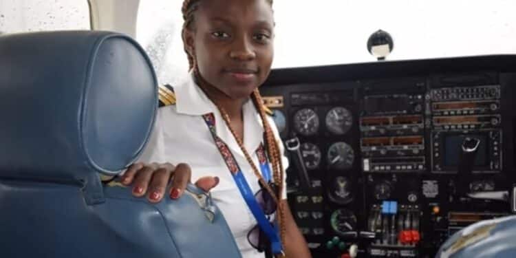 Audrey Maame Esi Swatson is Ghanas youngest commercial pilot