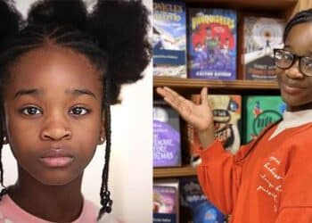Hephzibah Akinwale 10-year-old broke the world record for the longest fiction book for children.