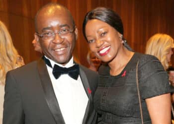 Zimbabwean billionaire strive masiyiwa and his wife tsitsi masiyiwa
