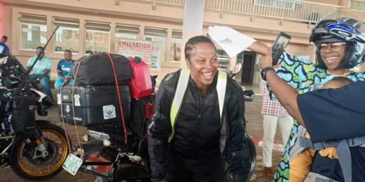 Female Customs Officer Travels African Countries