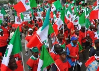 Nigeria Labour Congress - NLC - protest Living Wage and Nigerian Workers, electricity tariff hike