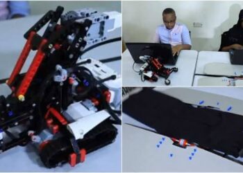 Nigerian kids build robots to help with household chores