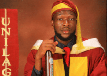 Olabode Ojo UNILAG first-class graduate with perfect CGPA of 5.00