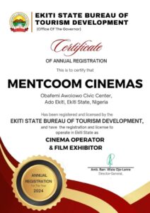 Mentcoom Cinemas To Commence Business In Ado Ekiti